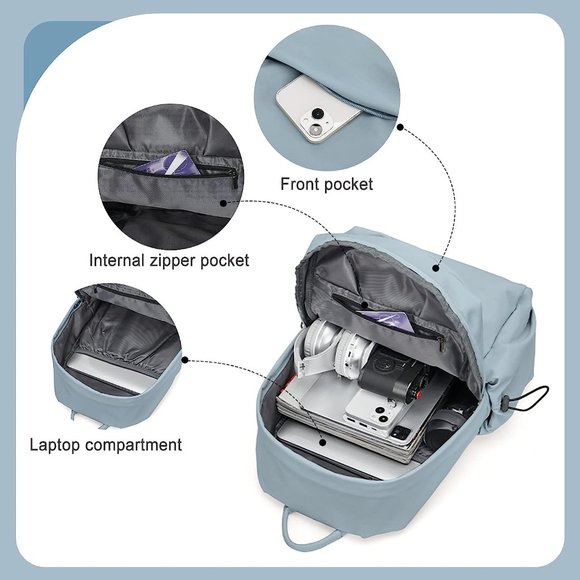 Small Travel Backpack Rucksack Casual Daypack For Women main image 6